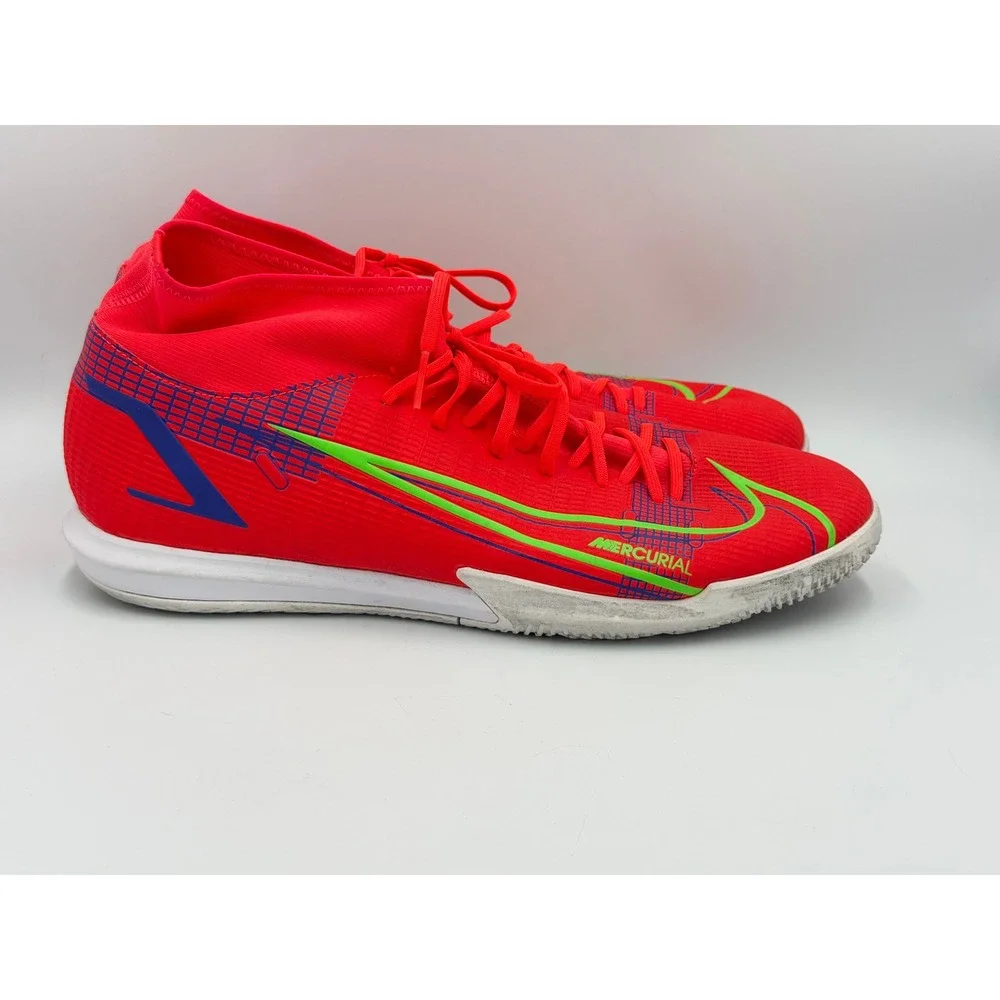 Nike Mercurial Superfly 8 Academy IC Mens‎ 12.5 Red CV0847-600